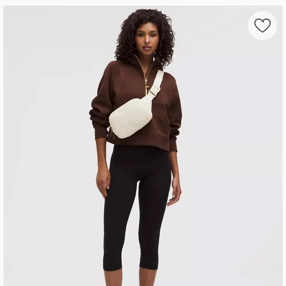 Lululemon Athletica Everywhere Belt Bag Large Cream Crossbody Bag - Picture 10 of 10